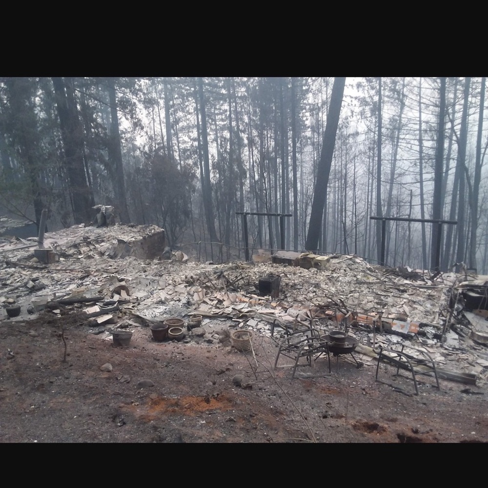 My house after Camp Fire 🔥